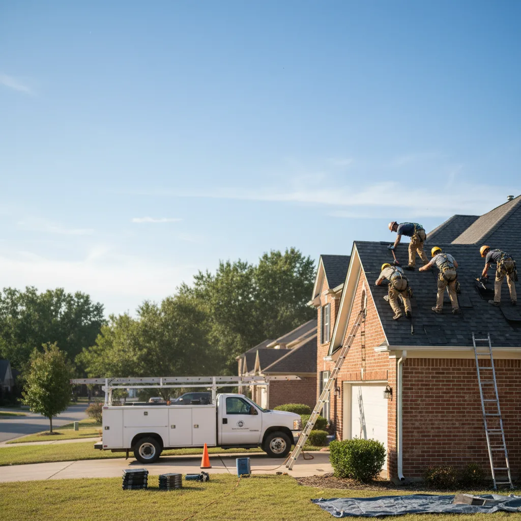 Roof Repair in The Village